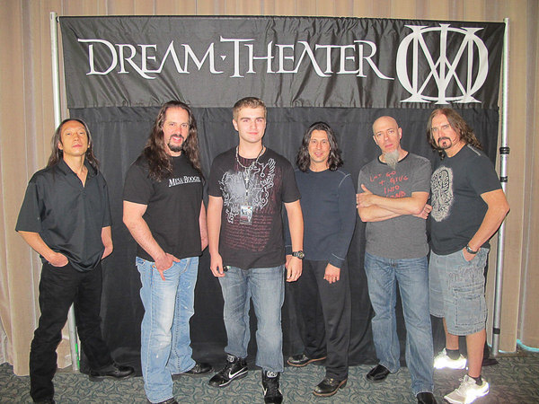 Logan with Dream Theater.