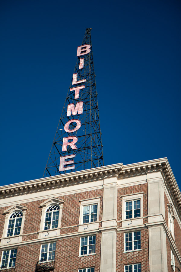 Biltmore radio tower