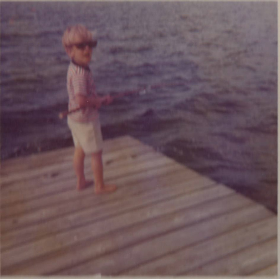 Me, probably in Gulf Shores.  No one believes I used to be blonde.  