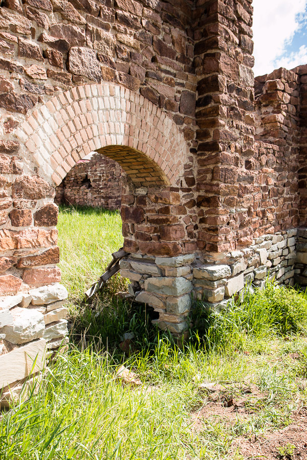 Abandoned sturctures near Victor