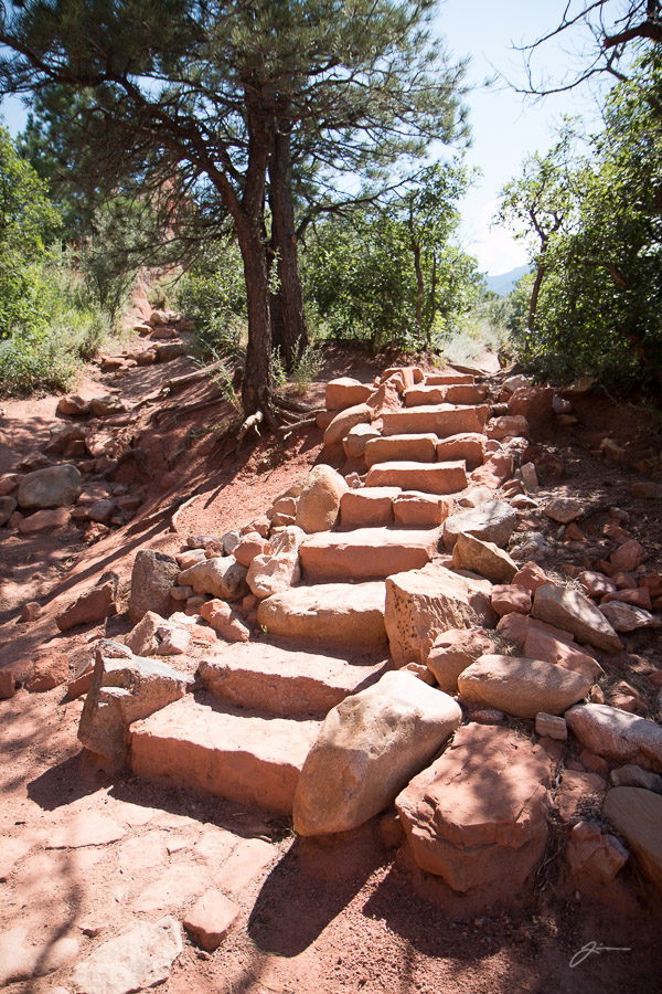Stairs in Red Rocks Canyon