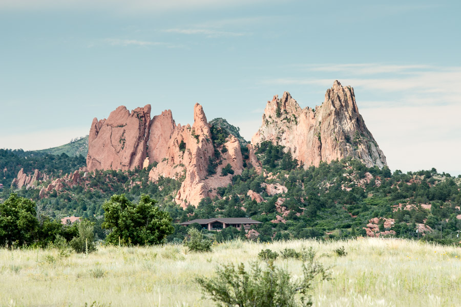 Garden of the Gods from Red Rocks Canyon