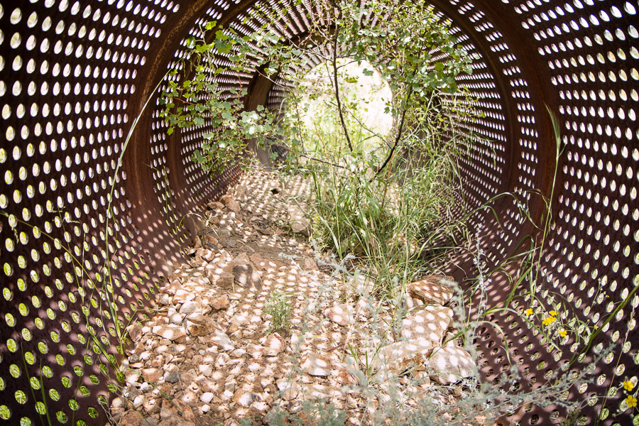 Abandoned mine equipment near Victor