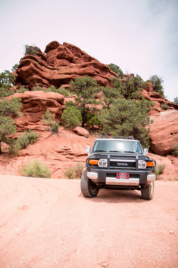 New FJ in Red Canyon Park