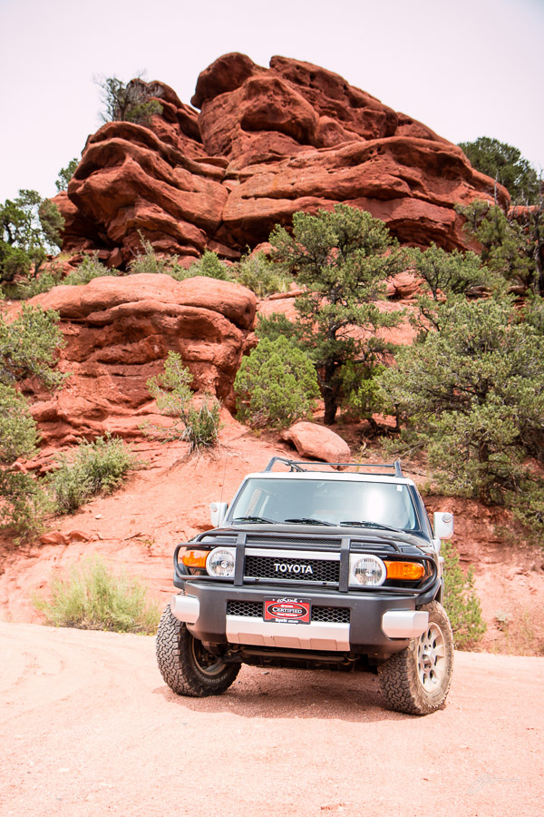 New FJ in Red Canyon Park