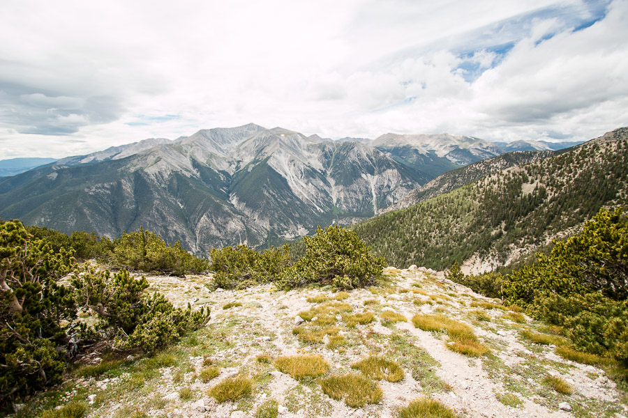 Mount Antero from Mount Princeton