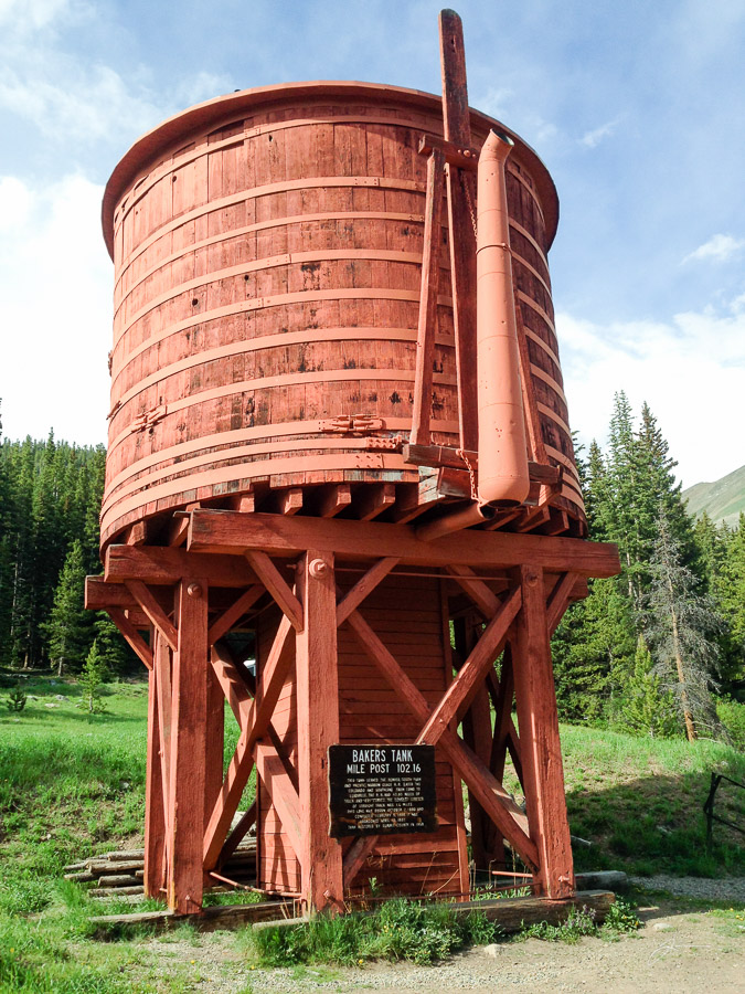 Baker's Tank on Boreas Pass