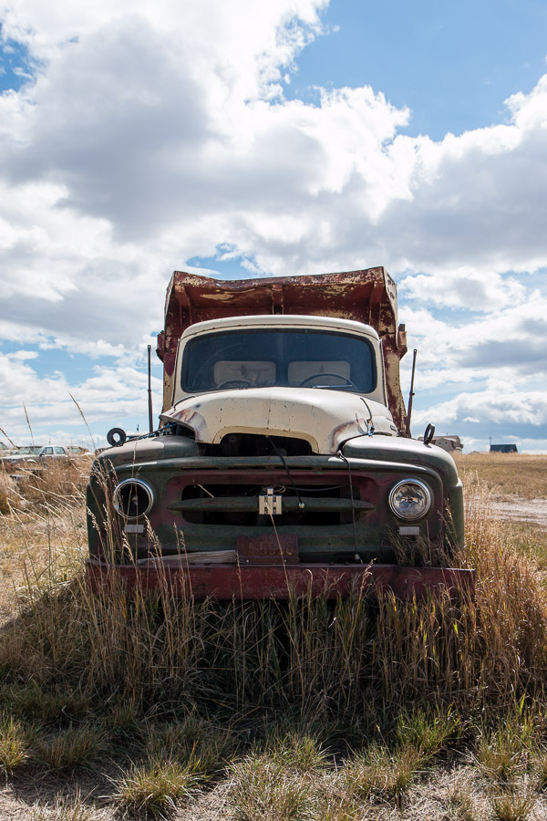 Abandoned truck in Westcliffe