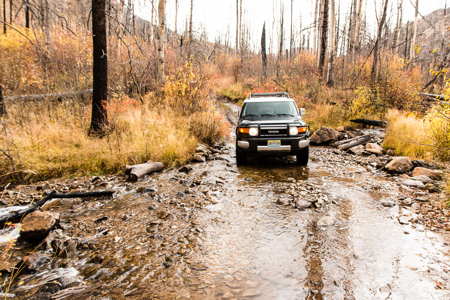 New FJ crossing Medano Pass