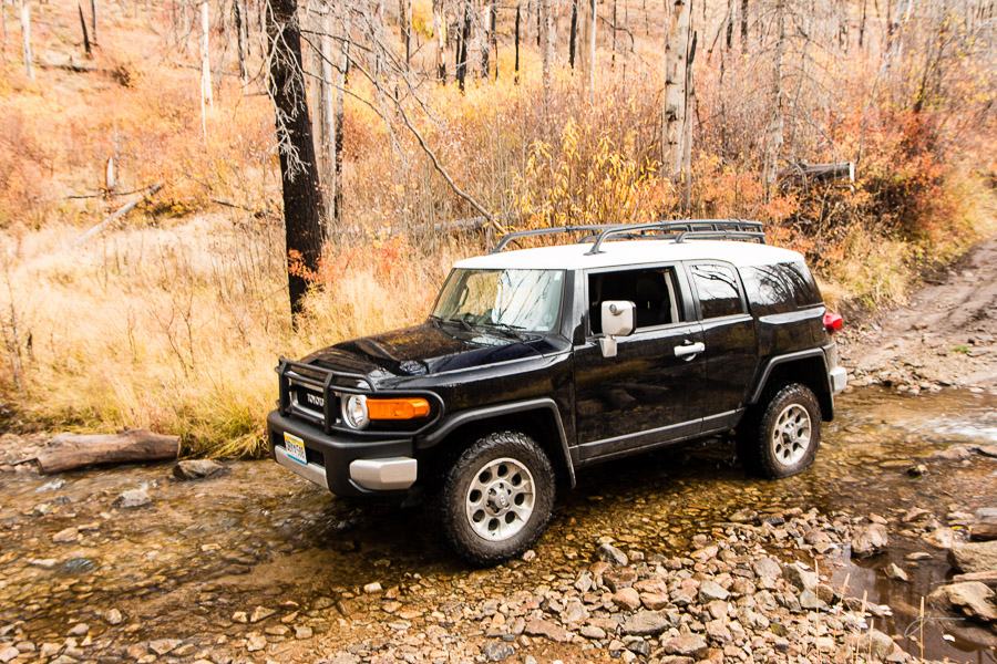 New FJ crossing Medano Pass