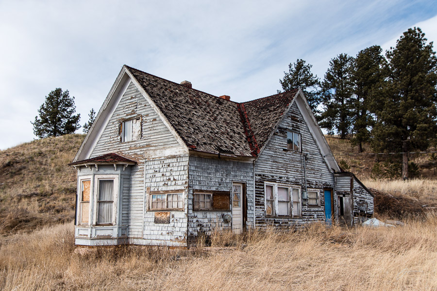 Abandoned house in Flourissant
