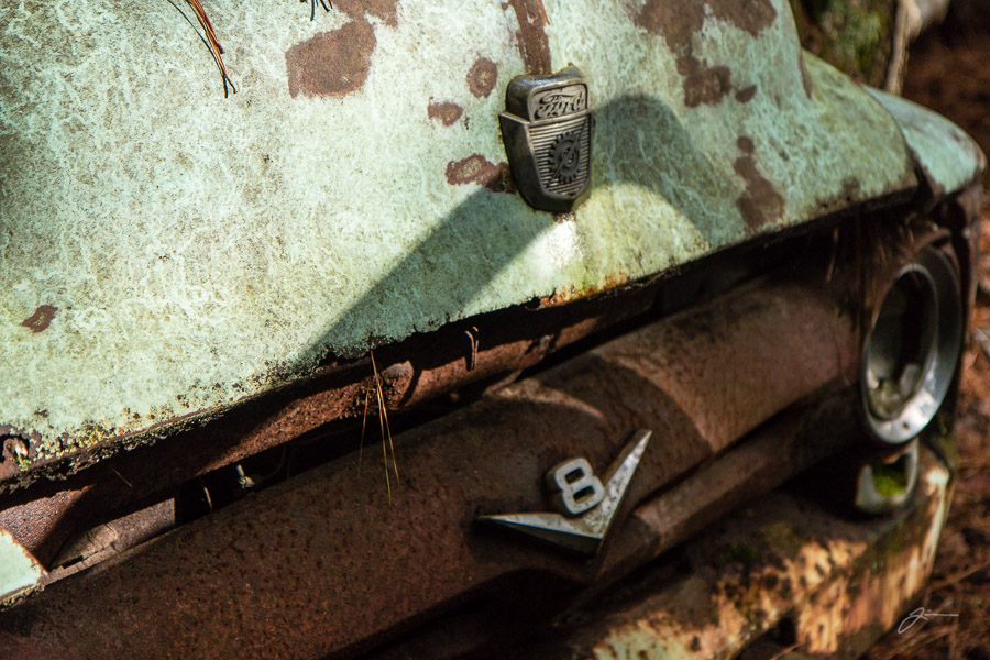 Abandoned cars near White, GA 