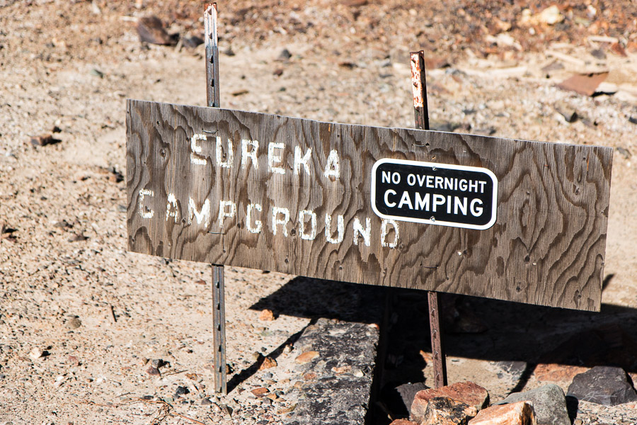 No Overnight Camping