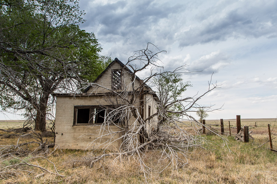 Abandoned community, Aroya, CO