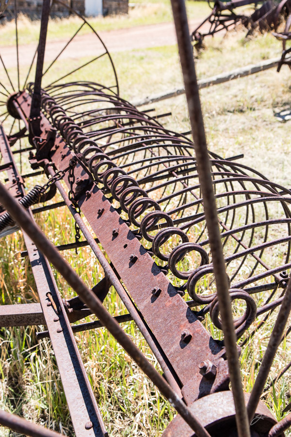 Old farm equipment, Guffey, CO