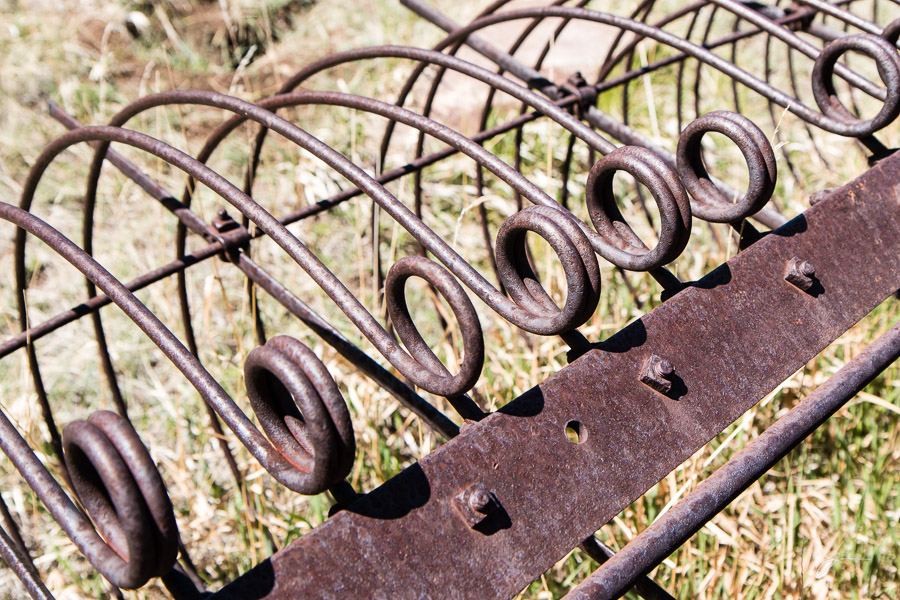 Old farm equipment, Guffey, CO