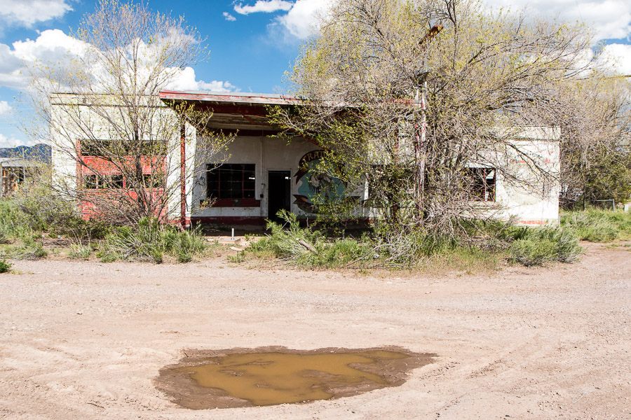 Abandoned service station, Tierra Amarilla, NM