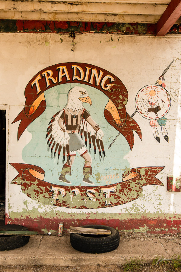 Abandoned service station, Tierra Amarilla, NM