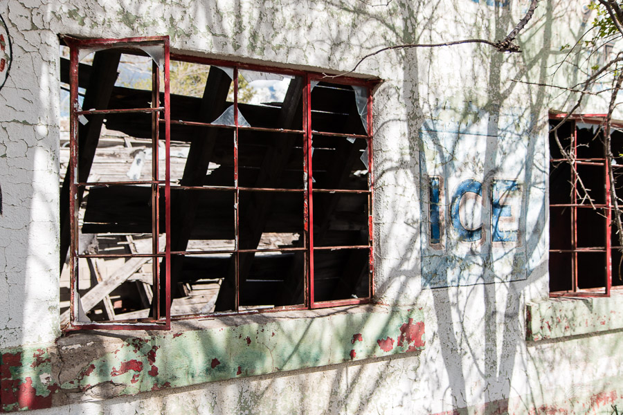 Abandoned service station, Tierra Amarilla, NM