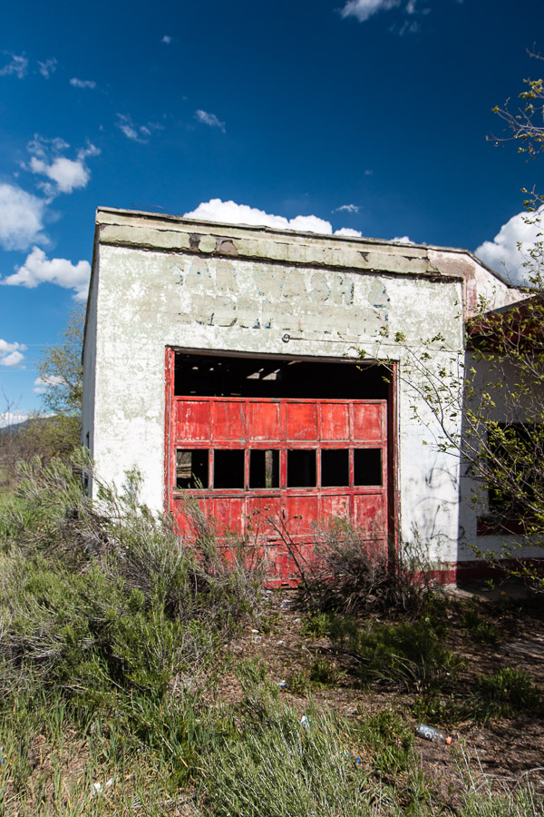 Abandoned service station, Tierra Amarilla, NM