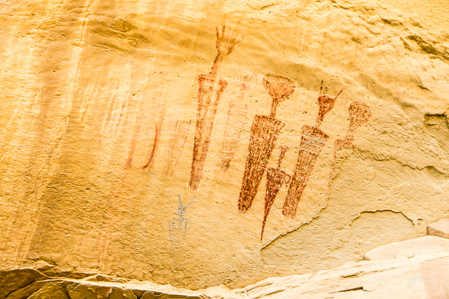 Petroglyphs near Rangely, CO