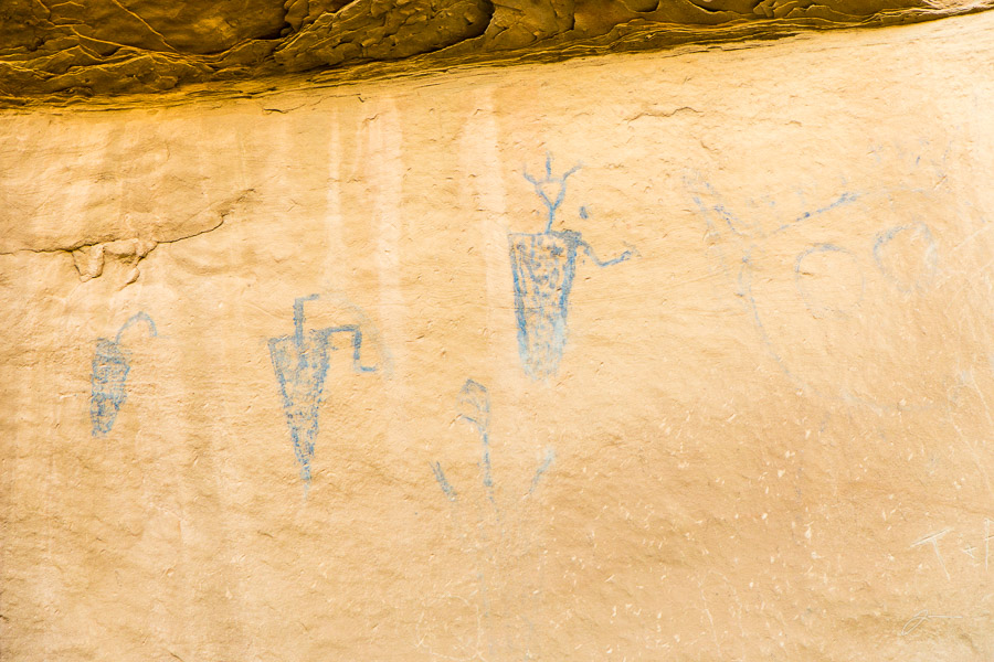 Petroglyphs near Rangely, CO