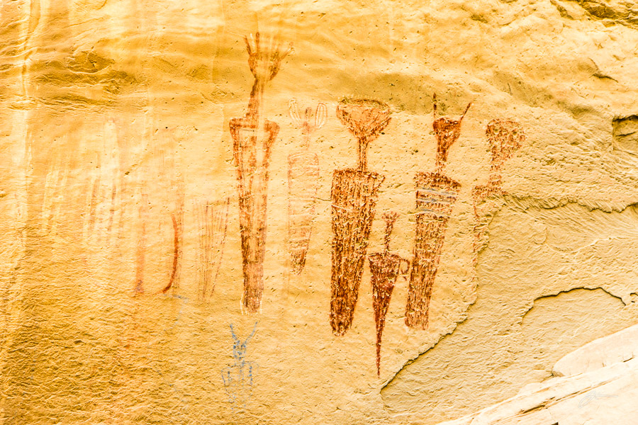 Petroglyphs near Rangely, CO