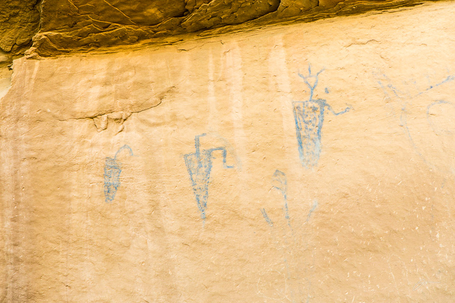 Petroglyphs near Rangely, CO
