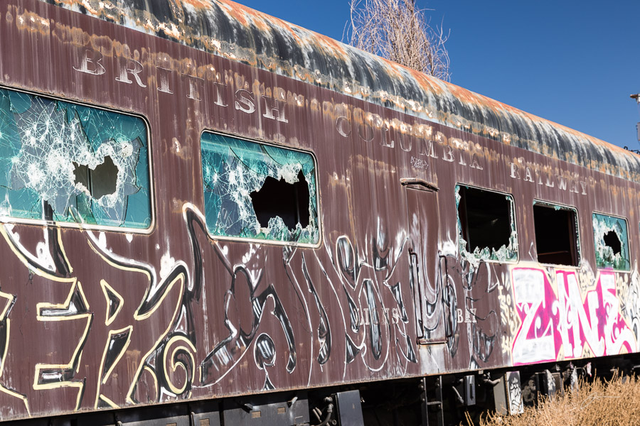 Royal Gorge train graveyard