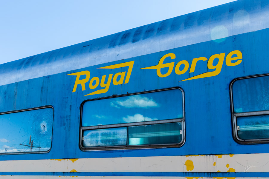 Royal Gorge train graveyard