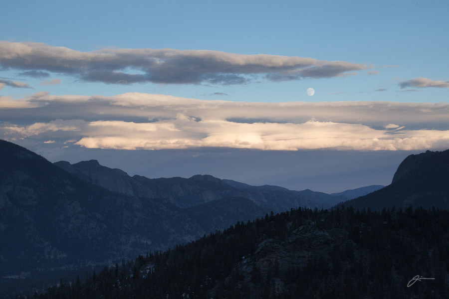 Dusk in RMNP